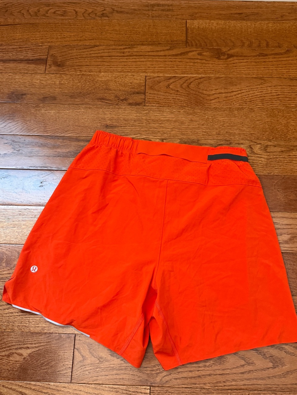 lululemon athletica Men's Athletic Shorts - Bright Orange - Picture 2 of 10